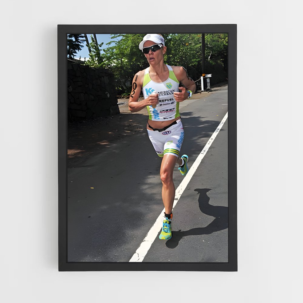 Poster Marathon de Mirinda – affiche Athlétisme (vue 2)